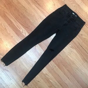 Old Navy Rockstar super skinny high rise jean size 0